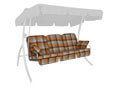Coussin balancelle Comfort Glasgow terre