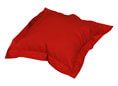 Coussin canap&eacute; rouge