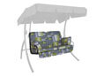 Coussin balancelle 2 places Comfort Bambou gris