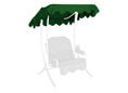 Toit balancelle 100 x 145 cm Swingtex vert