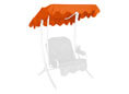 Toit balancelle 100 x 145 cm Swingtex orange