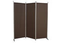 Paravent en 3 parties Swingtex marron
