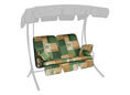 Coussin balancelle Exklusiv 2 places Mexique vert