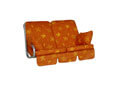 Coussin balancelle Exklusiv 2 places Corfou terre