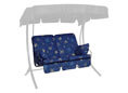 Coussin balancelle Exklusiv 2 places Corfou bleu