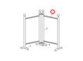 Tube transversal de cloison grand