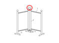Boule pour cloison (set de 2)