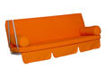 Coussin balancelle Club uni orange
