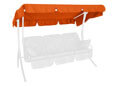 Toit balancelle 210 x 145 Swingtex terre