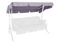 Toit balancelle 210 x 145 Swingtex lilas