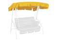 Toit balancelle 160 x 145 cm Swingtex janue