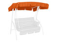 Toit balancelle 160 x 145 cm Swingtex terre