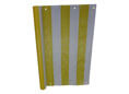 Brise-Vue 75 cm, Design jaune-blanc