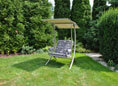 Balancelle 1 placer Royale Papillon gris