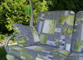 Balancelle 2 places Comfort Bambou gris