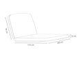 Coussin de chaise longue Londres
