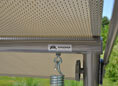 Toit balancelle 100 x 145 cm Primetex champagne