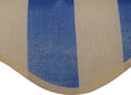 Toile de store Design bleu-blanc