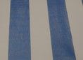 Toile de store Design bleu-blanc
