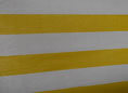 Toile de store balcon vertical jaune-blanc