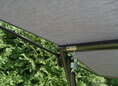 Toile pour toit balancelle 210 x 145 cm Draltex gris foncé