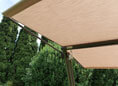 Toile pour toit balancelle 210 x 145 cm Draltex bourbe