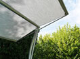 Toile pour toit balancelle 210 x 145 cm Draltex gris clair