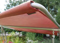 Toit balancelle 210 x 145 cm Draltex terre