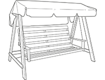 Instruction de montage balancelle en bois